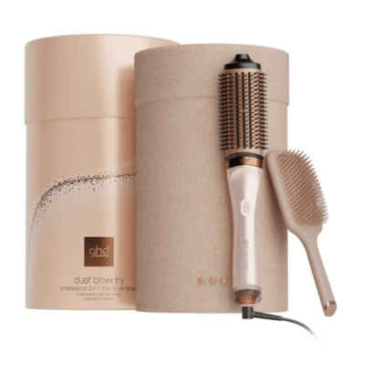 Nouveau coffret brosse GHD duet blowdry cachemire beige Noël